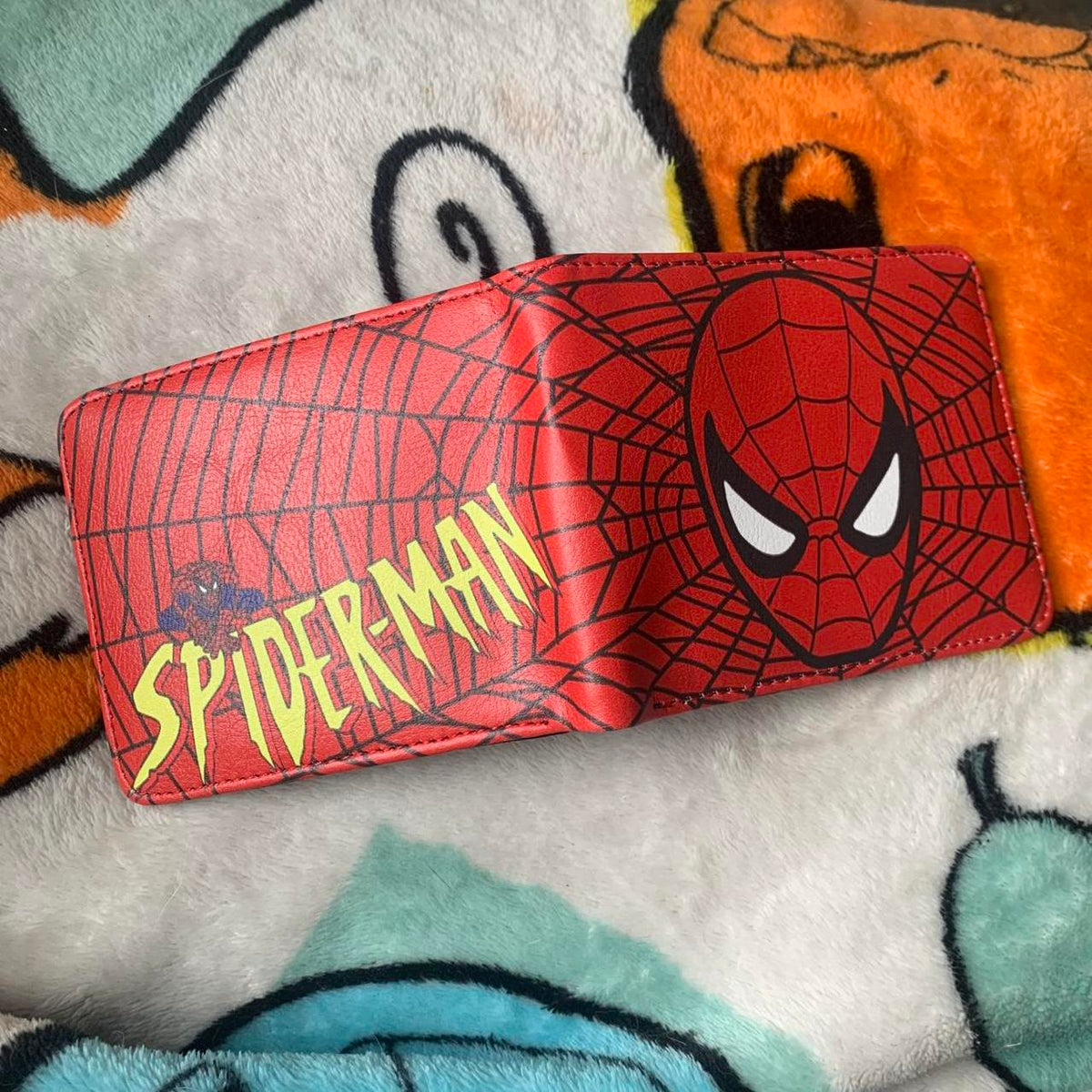M1W25, Superhero Spider-Man & Peter Parker Comics Wallet