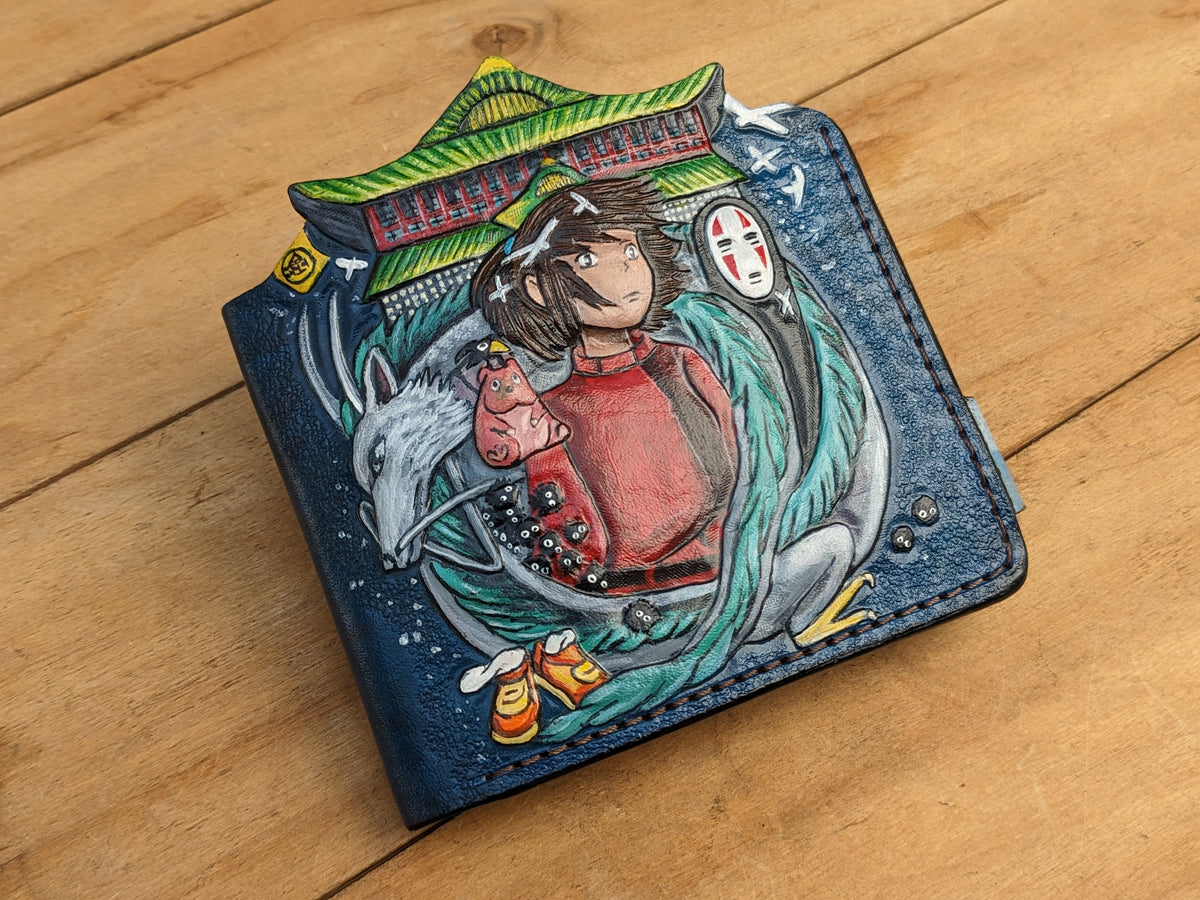M1O10, Spirited Away No-Face, Chihiro & Haku Dragon wallet