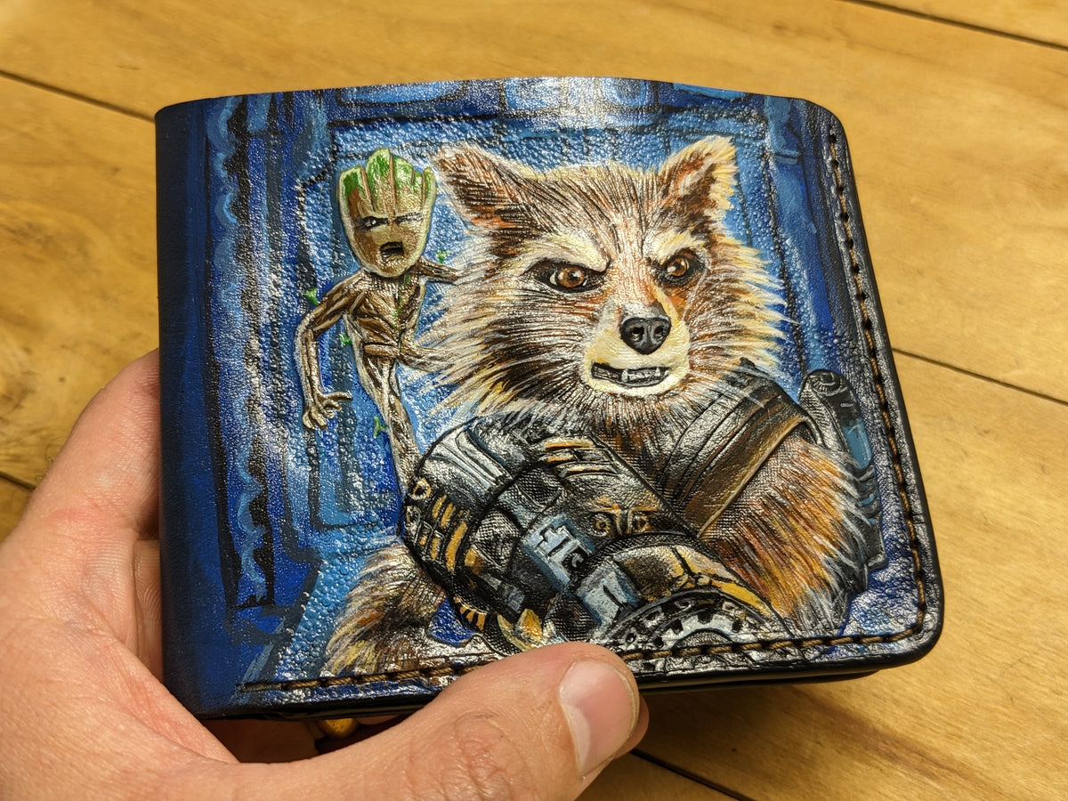 M1W19, Rocket Raccoon & Groot Guardians of the Galaxy Wallet