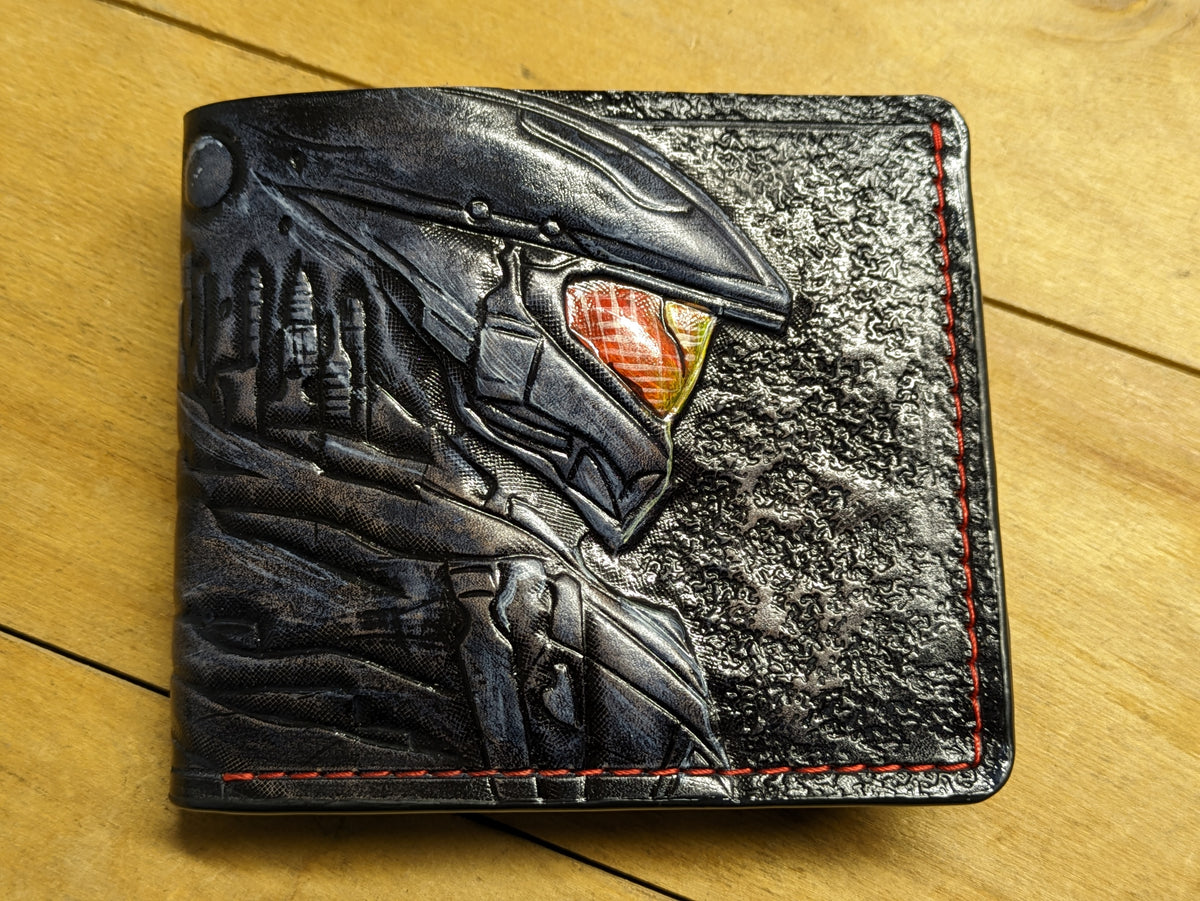 M1J15, Halo Master Chief Armor John-117 Helmet Bifold Wallet