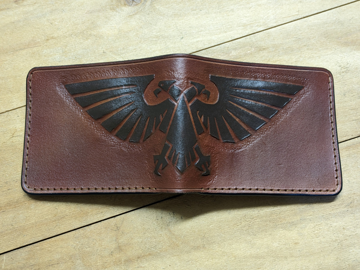 M1J20, Imperial Aquila, Warhammer 40k, 40000 Leather Wallet