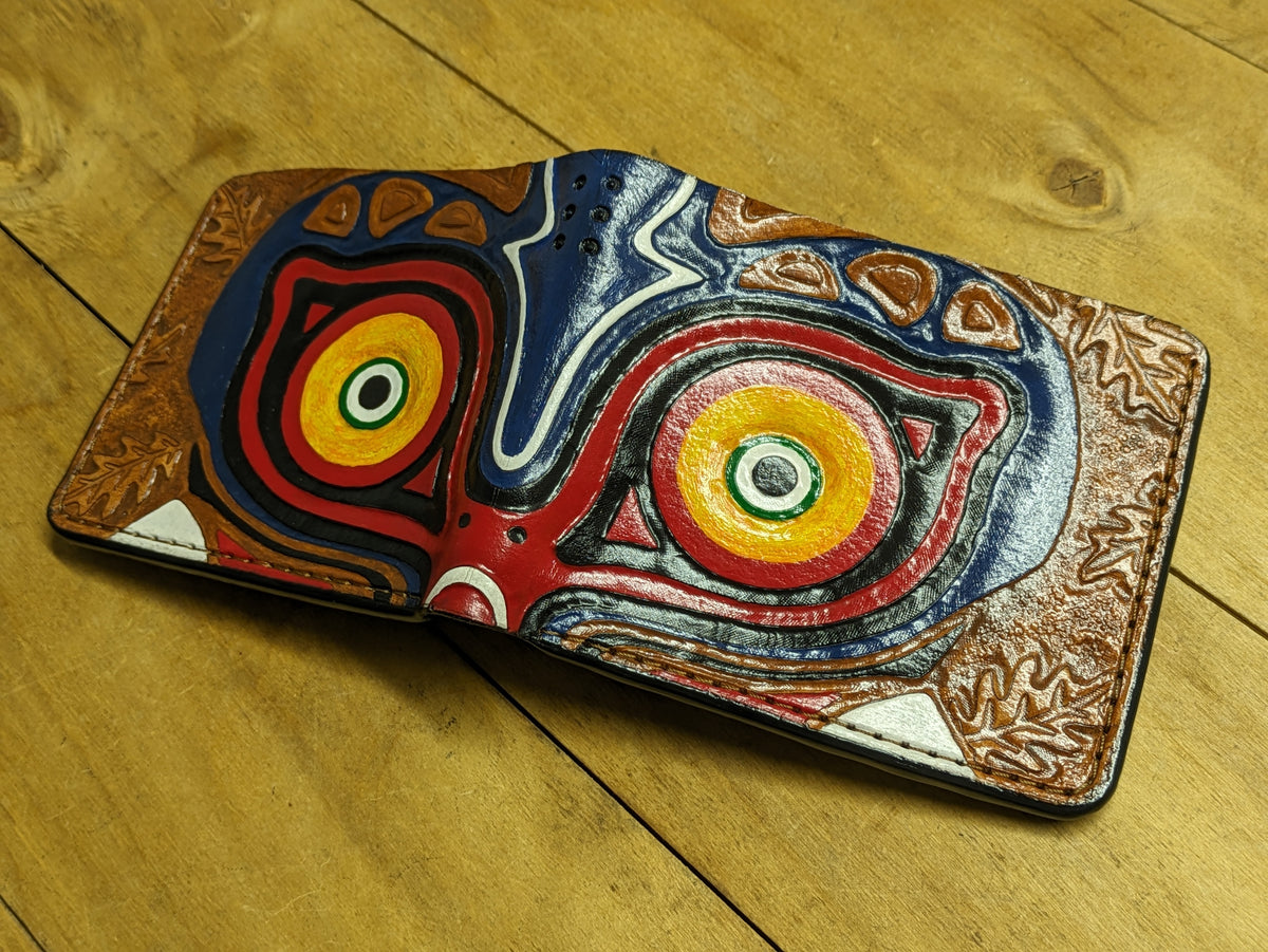 M1J12, Majora's Mask Legend of Zelda Embossed Leather Wallet
