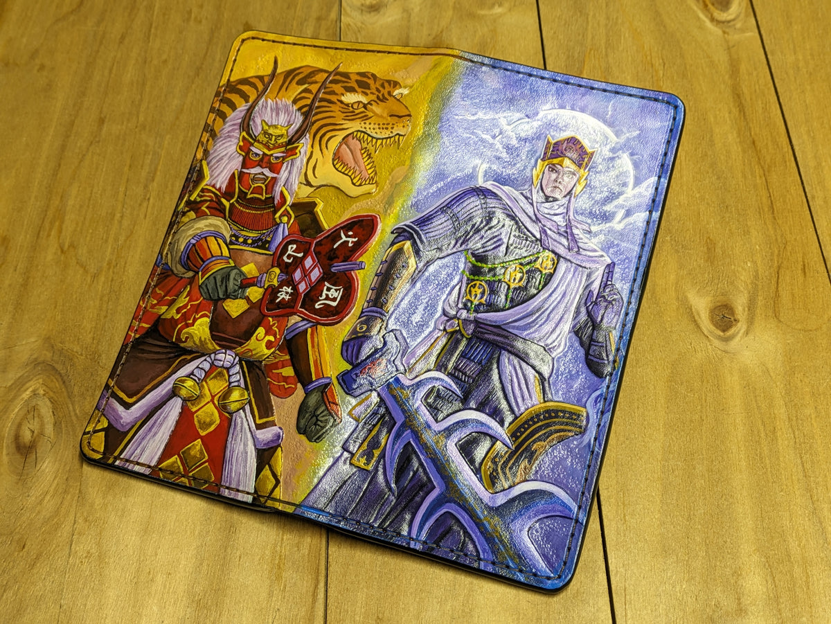 M2Q15 Japanese Samurai Kenshin Uesugi & Shingen Takeda Wallet