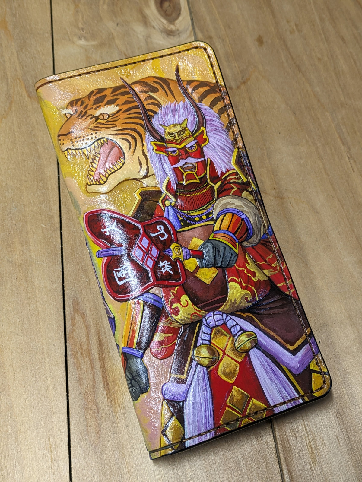 M2Q17 Japanese Sword Katana & Samurai Shingen Takeda Wallet