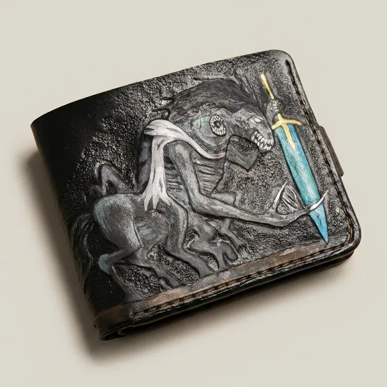 Bloodborne The Old Hunters Ludwig Hand-Tooled Leather Wallet