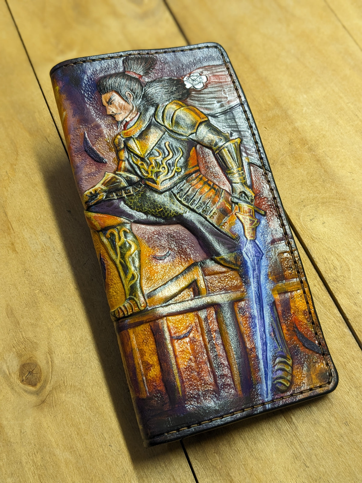 M2Q9, Japanese Sword Katana & Samurai Nobunaga Oda Wallet