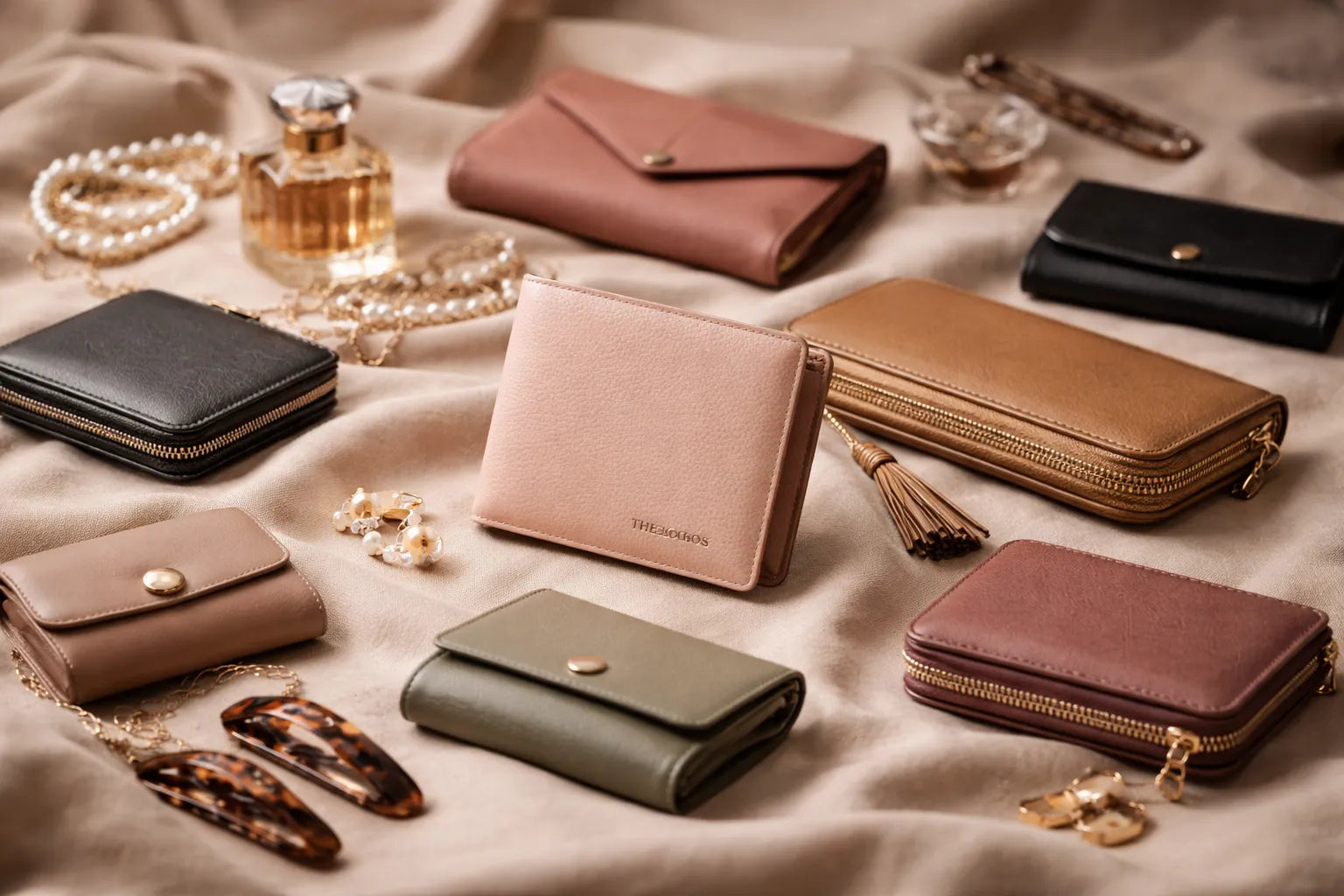 handmade full grain leather wallet for women premium quality