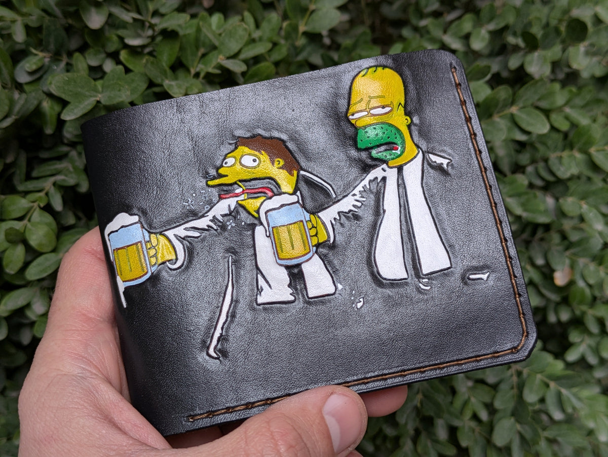 M1N7, Pulp Fiction & Homer Simpsons Bad Mother Fucker Wallet - Theodoros
