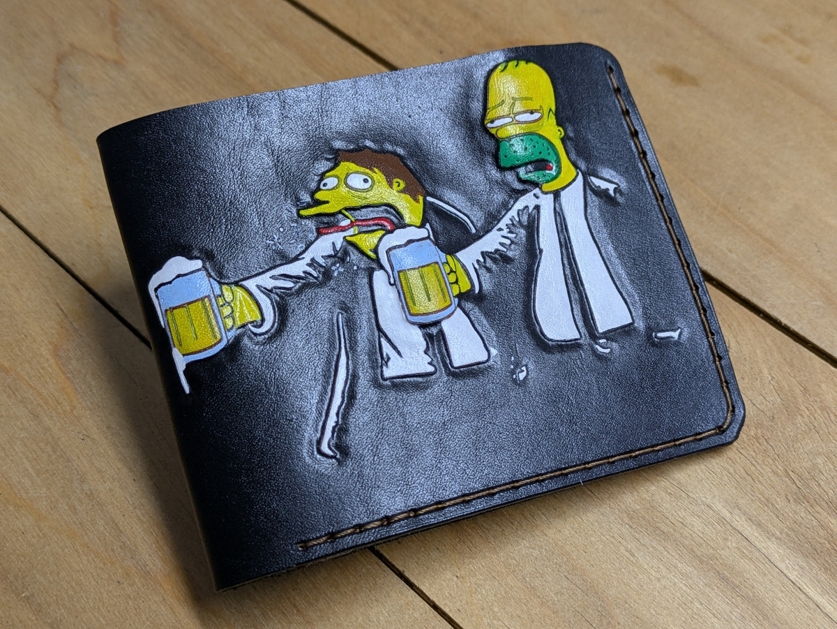 M1N7, Pulp Fiction & Homer Simpsons Bad Mother Fucker Wallet - Theodoros
