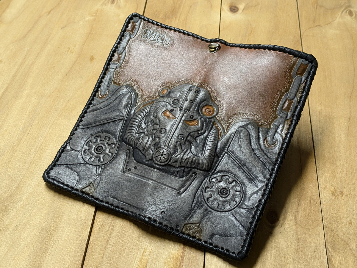 M2J2, Fallout T - 60 Power Armor & Brotherhood of Steel Wallet - Theodoros