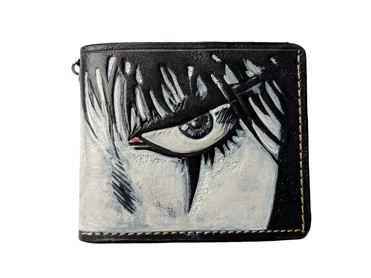 M1M6, James o'Barr, The Crow Handmade Bifold Leather Wallet