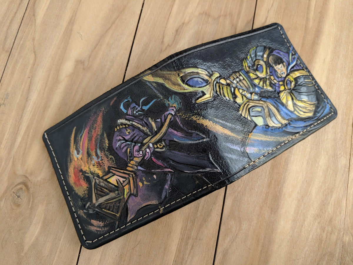 M1J35, Jax & Garen, League of Legends Bifold Leather Wallet