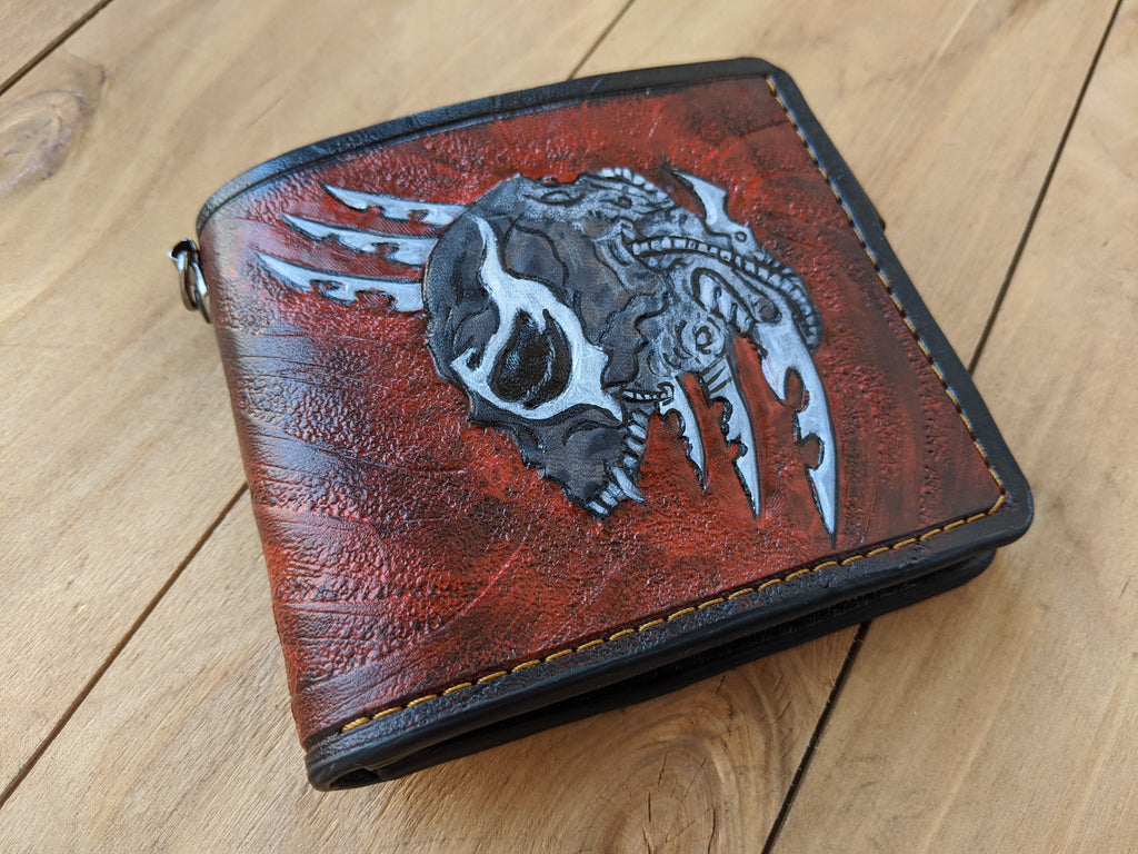 M1W12, Comic Book Supervillain Spawn Bifold Leather Wallet – Theodoros ...