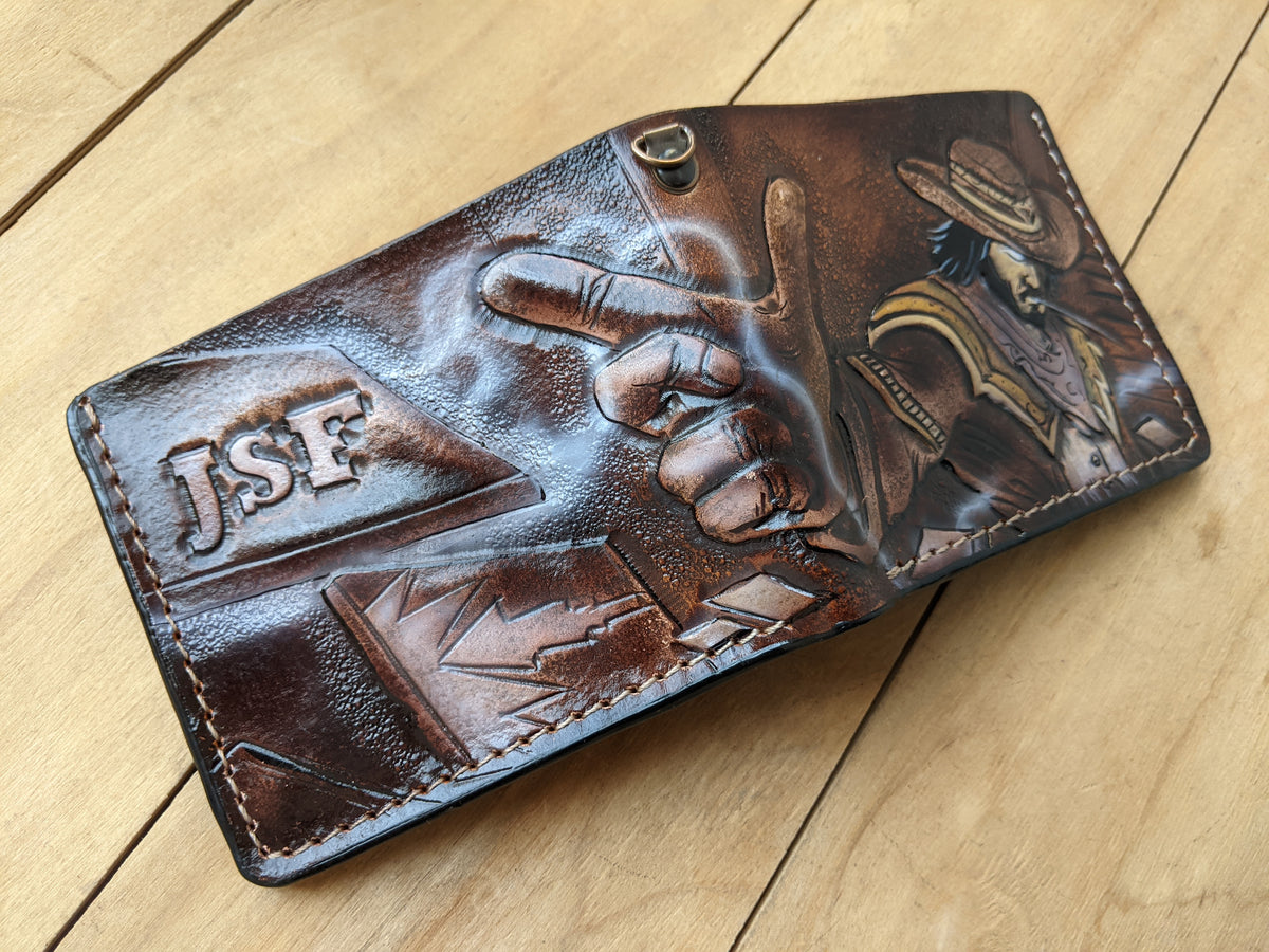M1J37, League of Legends, LOL, Twisted Fate Leather Wallet
