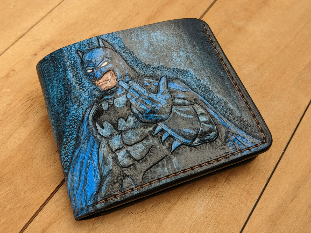 M1W16, Batman Gotham City Superhero Bruce Wayne Wallet