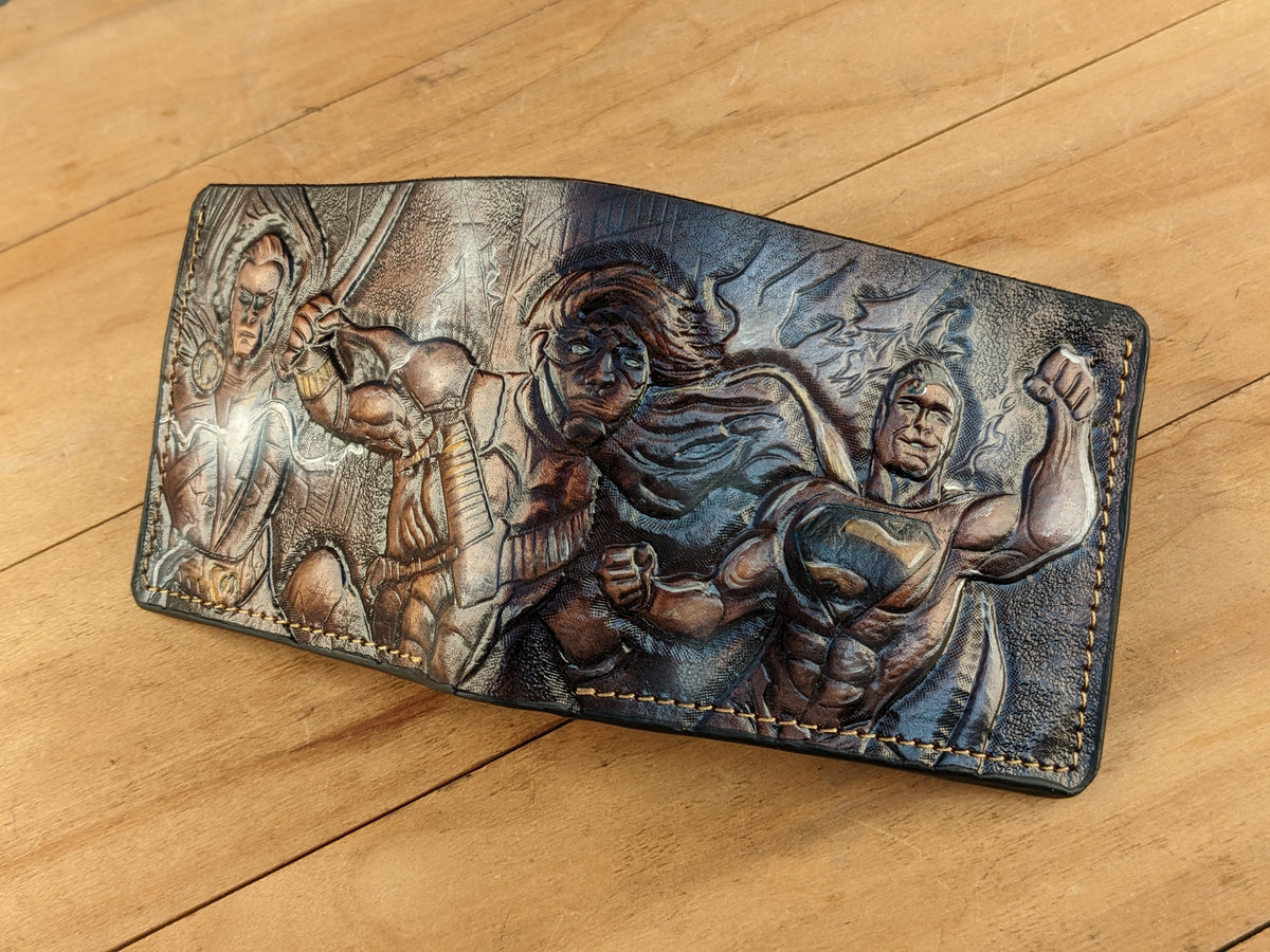 M1W18, Superman, Shazam, Nightwing & Captain Marvel Wallet